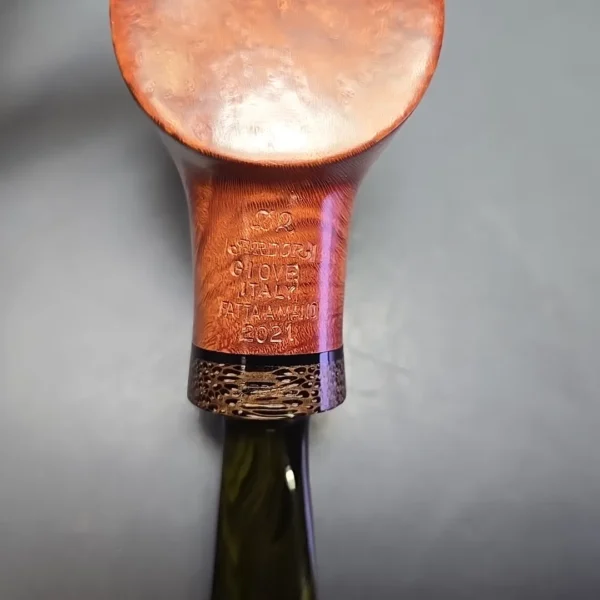 Ardor Giove Smooth Volcano w/ Wenge Estate Briar Pipe, Unsmoked - Image 10