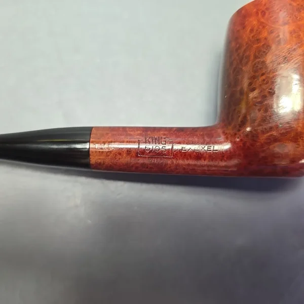 Barling King 6105 EXEXEL Smooth Billiard Estate Briar Pipe, English Estates - Image 11