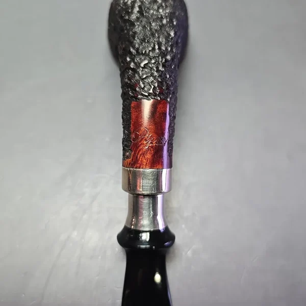 Stanwell 2002 Pipes & Tobaccos Magazine Pipe of the Year Partially Rusticated Horn Estate Briar Pipe, Danish Estates - Image 10