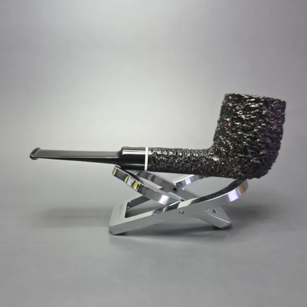 Castello (c.1960s-80s) Sea Rock 2K Rusticated Billiard Estate Briar Pipe, Unsmoked - Image 5
