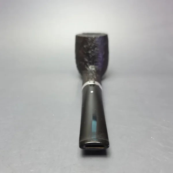Dunhill 1997 Shell Briar 5103 Sandblasted Billiard w/ Silver Estate Briar Pipe, Unsmoked - Image 7