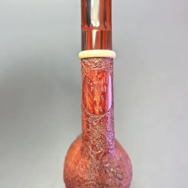 Jody Davis 2015 Friar A Sandblasted Billiard w/ Mammoth Estate Briar Pipe, American Estates - Image 9