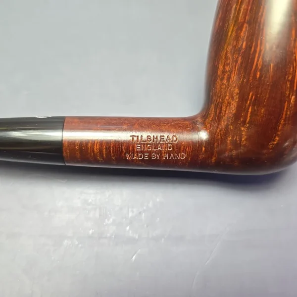 James Upshall A Grade EXL Smooth Billiard Estate Briar Pipe, Unsmoked - Image 12