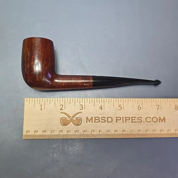 James Upshall A Grade EXL Smooth Billiard Estate Briar Pipe, Unsmoked - Image 13