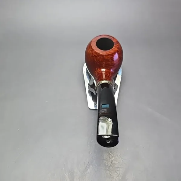 Vauen 3210 Smooth Apple w/ Brass Estate Briar Pipe, Unsmoked, 9mm - Image 5