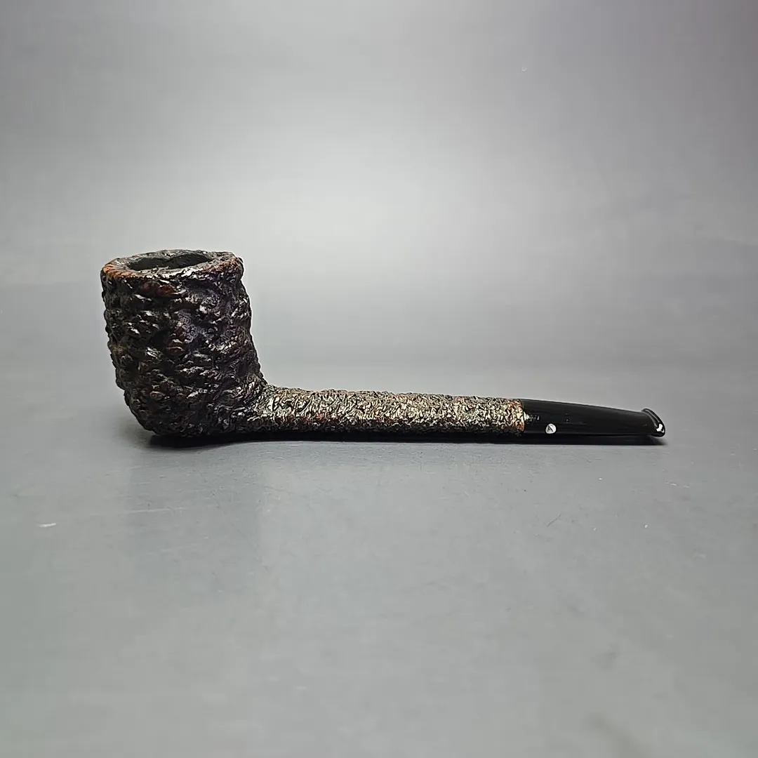 Castello (1950s-60s) Sea Rock Briar SC 32 Rusticated Canadian Estate Briar Pipe, Italian Estates - Image 2