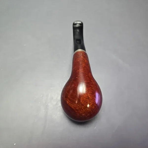 Vauen 3210 Smooth Apple w/ Brass Estate Briar Pipe, Unsmoked, 9mm - Image 9