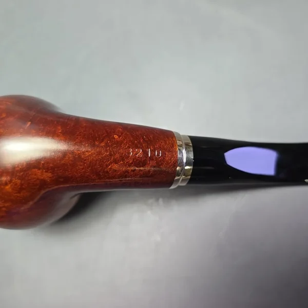 Vauen 3210 Smooth Apple w/ Brass Estate Briar Pipe, Unsmoked, 9mm - Image 11