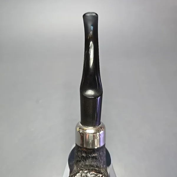 Peterson System Standard 307 Rusticated Bent Billiard Estate Briar Pipe, Irish Estates - Image 7