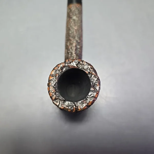 Castello (1950s-60s) Sea Rock Briar SC 32 Rusticated Canadian Estate Briar Pipe, Italian Estates - Image 6