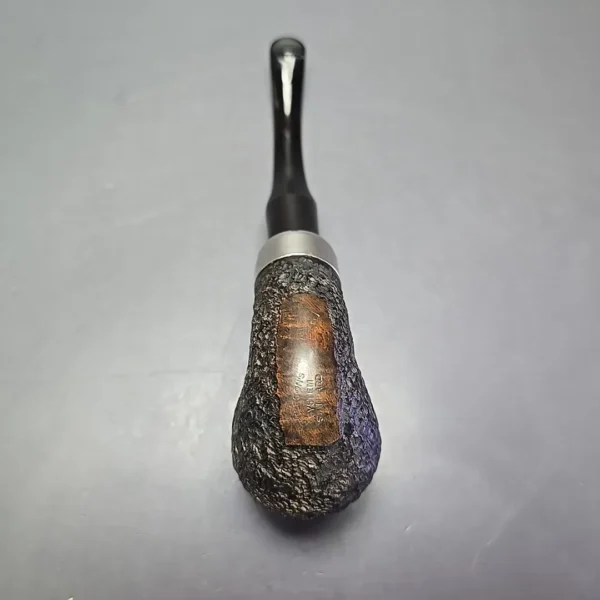 Peterson System Standard 307 Rusticated Bent Billiard Estate Briar Pipe, Irish Estates - Image 9
