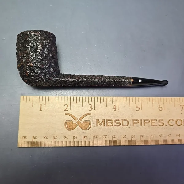 Castello (1950s-60s) Sea Rock Briar SC 32 Rusticated Canadian Estate Briar Pipe, Italian Estates - Image 10