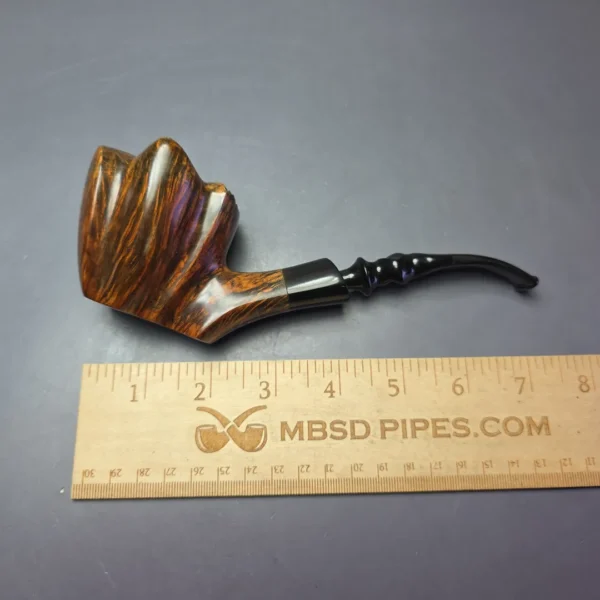 Preben Holm Private Collection B XL Smooth Freehand Sitter Estate Briar Pipe, Danish Estates - Image 9