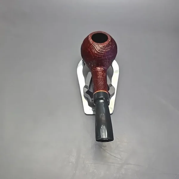 Sean Reum Sandblasted Danish Apple Estate Briar Pipe, Unsmoked - Image 5