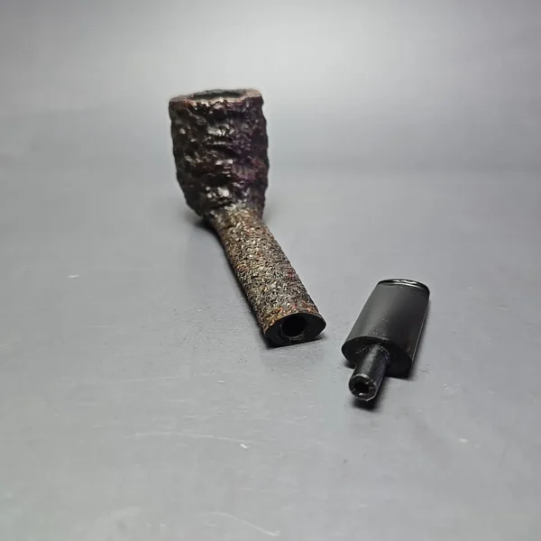 Castello (1950s-60s) Sea Rock Briar SC 32 Rusticated Canadian Estate Briar Pipe, Italian Estates - Image 12