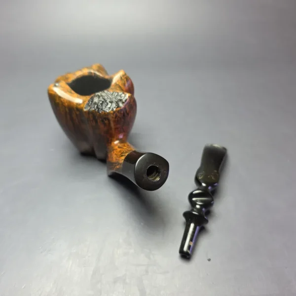 Preben Holm Private Collection B XL Smooth Freehand Sitter Estate Briar Pipe, Danish Estates - Image 11