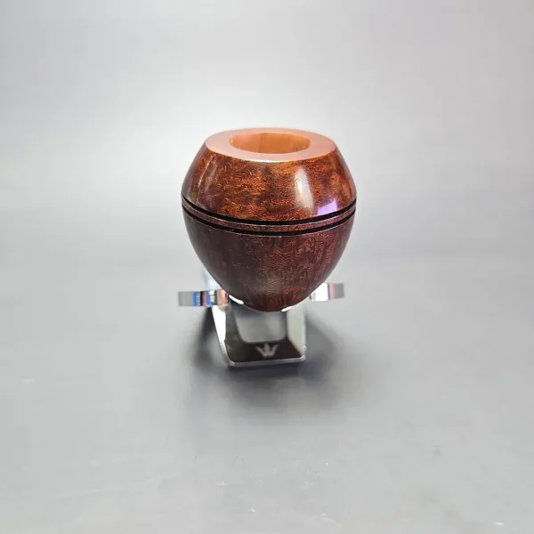 James Upshall A Grade Group 6 Smooth Bulldog Estate Briar Pipe, Unsmoked - Image 3