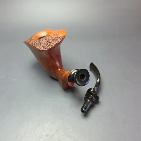 Preben Holm Private Collection C Smooth Freehand Estate Briar Pipe, Danish Estates - Image 11