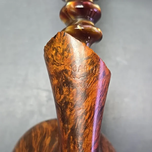 Bjarne Hand Carved Smooth Freehand Acorn Estate Briar Pipe, Danish Estates - Image 10