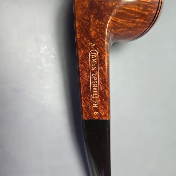 James Upshall A Grade Group 6 Smooth Bulldog Estate Briar Pipe, Unsmoked - Image 10