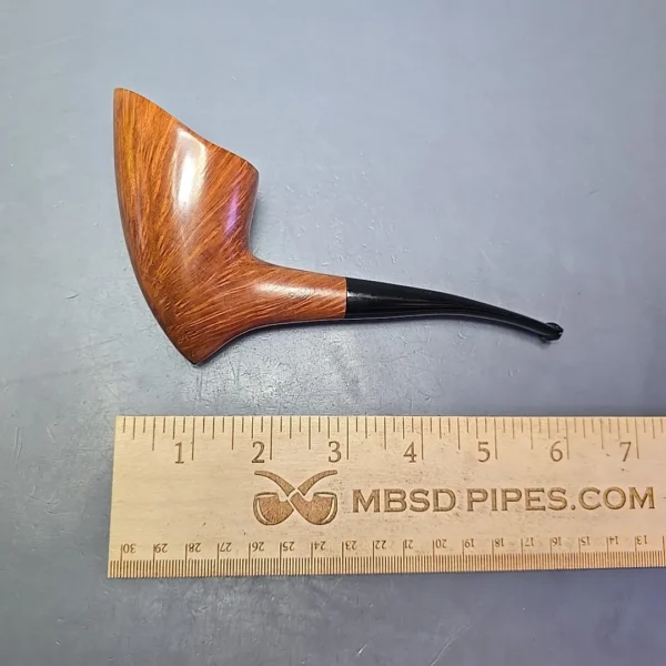 Jack H Weinberger Smooth Freehand Pickaxe Estate Briar Pipe, American Estates - Image 11