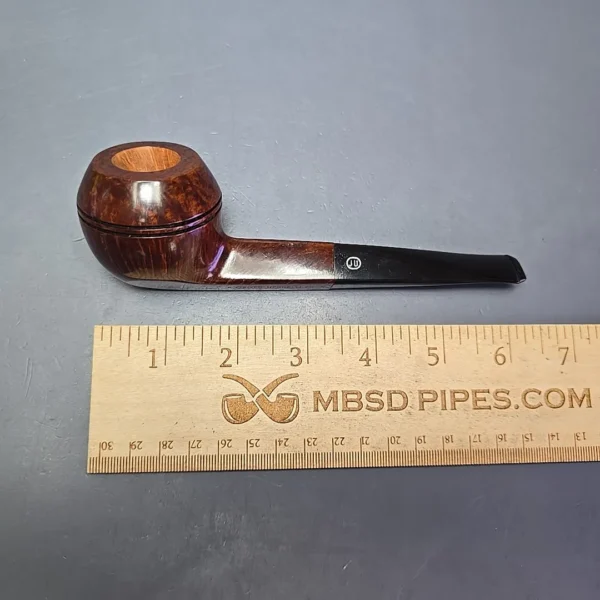 James Upshall A Grade Group 6 Smooth Bulldog Estate Briar Pipe, Unsmoked - Image 12
