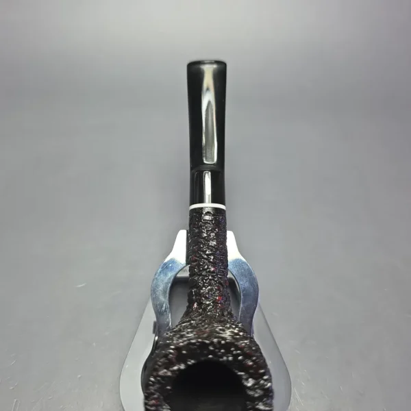 Castello (c.1960s-80s) Sea Rock 2K Rusticated Billiard Estate Briar Pipe, Unsmoked - Image 8