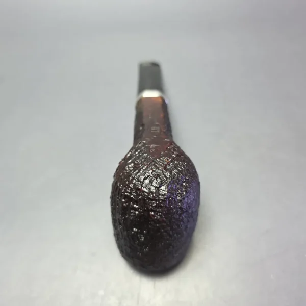 Dunhill 1997 Shell Briar 5103 Sandblasted Billiard w/ Silver Estate Briar Pipe, Unsmoked - Image 10