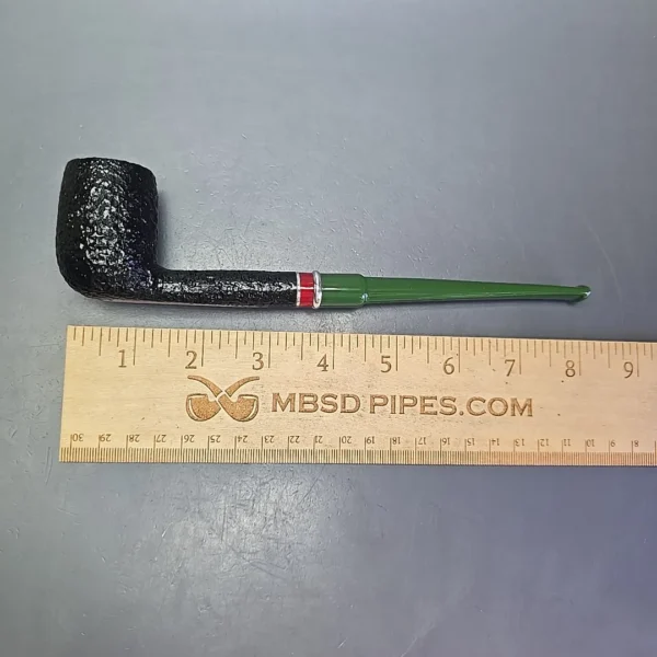 Savinelli 2025 Saint Nicholas Bing's Favorite Rusticated Billiard Estate Briar Pipe, Unsmoked, 6mm - Image 9