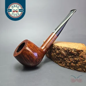 James Upshall A Grade Group 5 Smooth Apple Estate Briar Pipe, Unsmoked