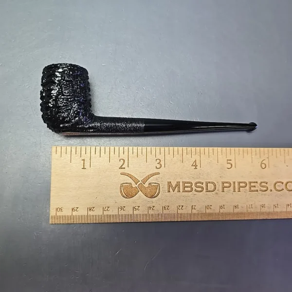 Savinelli 150th Anniversary Capri Root Briar 105 Rusticated Billiard Briar Pipe, New - Image 11