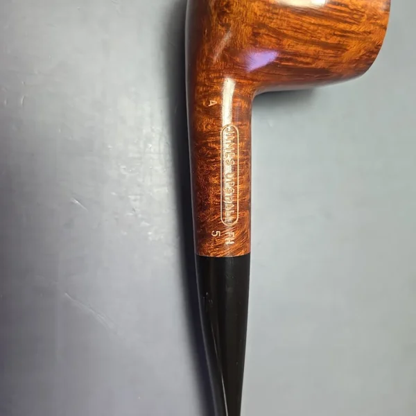 James Upshall A Grade Group 5 Smooth Apple Estate Briar Pipe, Unsmoked - Image 10