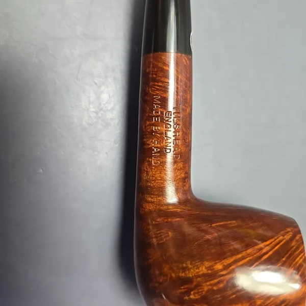 James Upshall A Grade Group 5 Smooth Apple Estate Briar Pipe, Unsmoked - Image 11