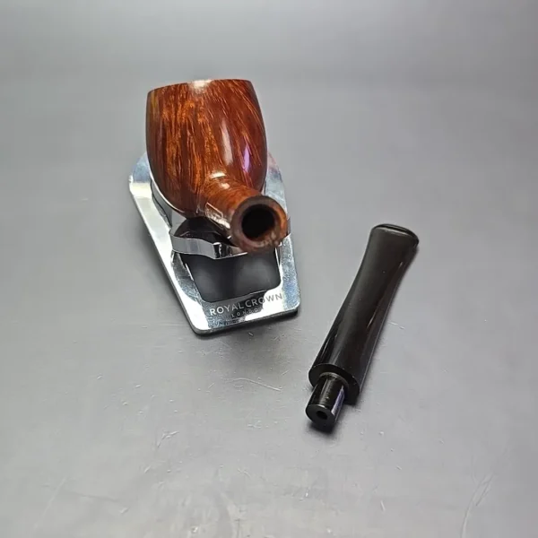 James Upshall A Grade Group 5 Smooth Apple Estate Briar Pipe, Unsmoked - Image 14
