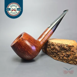 James Upshall A Grade Group 6 Smooth Apple Estate Briar Pipe, Unsmoked