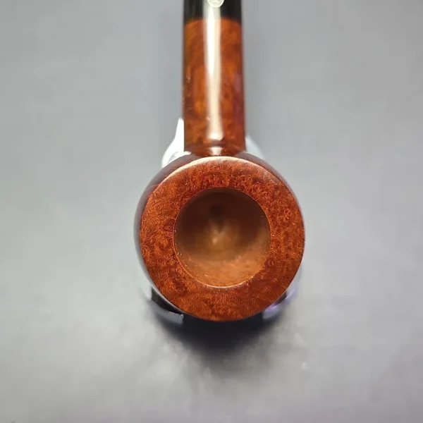 James Upshall A Grade Group 6 Smooth Apple Estate Briar Pipe, Unsmoked - Image 6