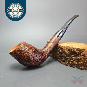 Chacom 2018 Pipe of the Year Sandblasted Cutty Estate Briar Pipe, Unsmoked