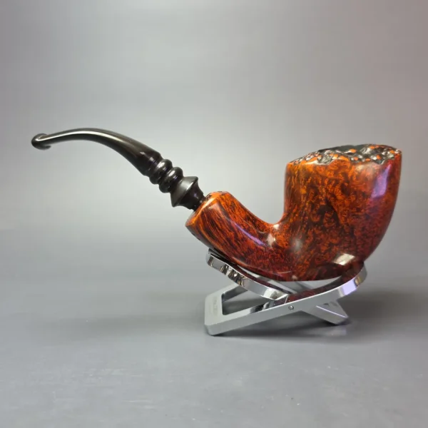 Nording 2 XL Smooth Freehand Sitter Estate Briar Pipe, Danish Estates - Image 4