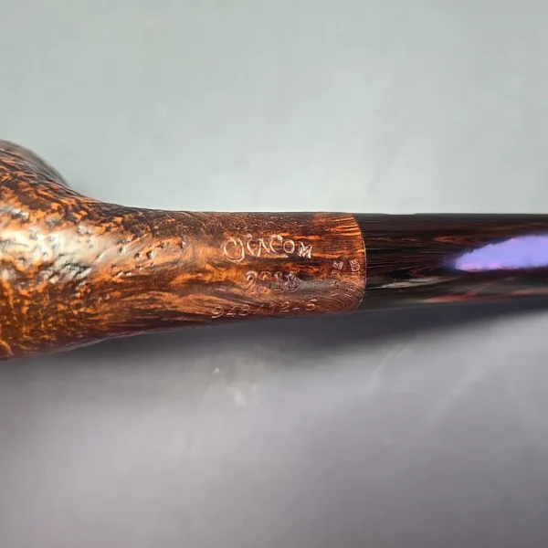 Chacom 2018 Pipe of the Year Sandblasted Cutty Estate Briar Pipe, Unsmoked - Image 10