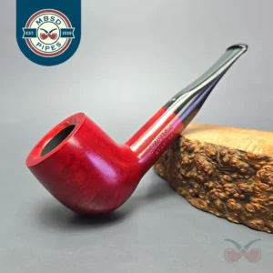 Aldo Velani Starter 11 Smooth Billiard Estate Briar Pipe, Unsmoked
