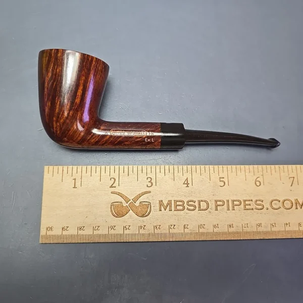 James Upshall A Grade EXL Smooth Dublin Estate Briar Pipe, Unsmoked - Image 12