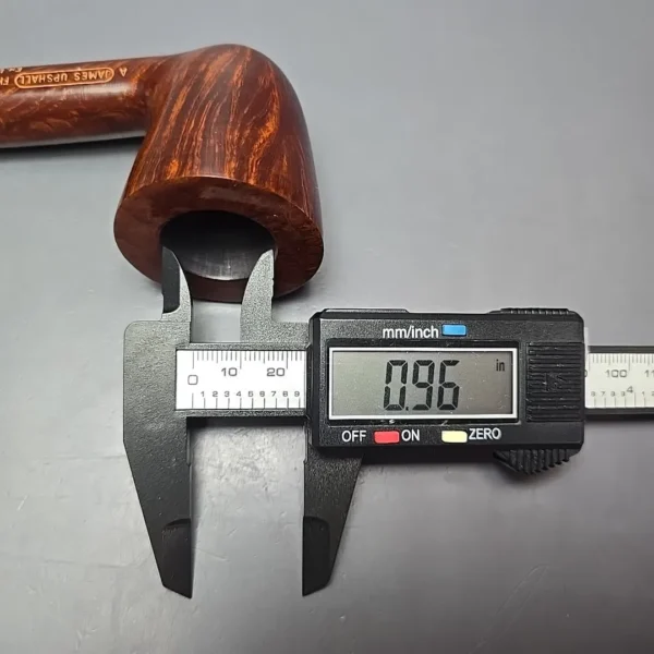 James Upshall A Grade EXL Smooth Dublin Estate Briar Pipe, Unsmoked - Image 13
