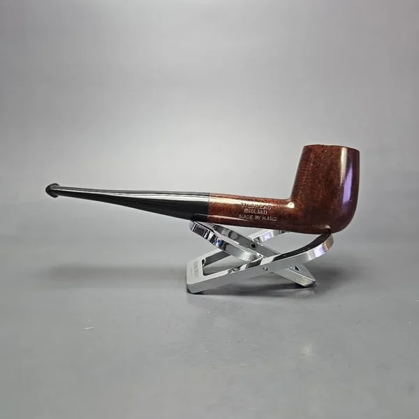 James Upshall A Grade Group 4 Smooth Billiard Estate Briar Pipe, Unsmoked - Image 4