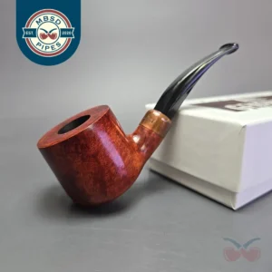 4th Generation (by Ascorti) Forza Fiano 1957 Smooth Pot Estate Briar Pipe, Unsmoked
