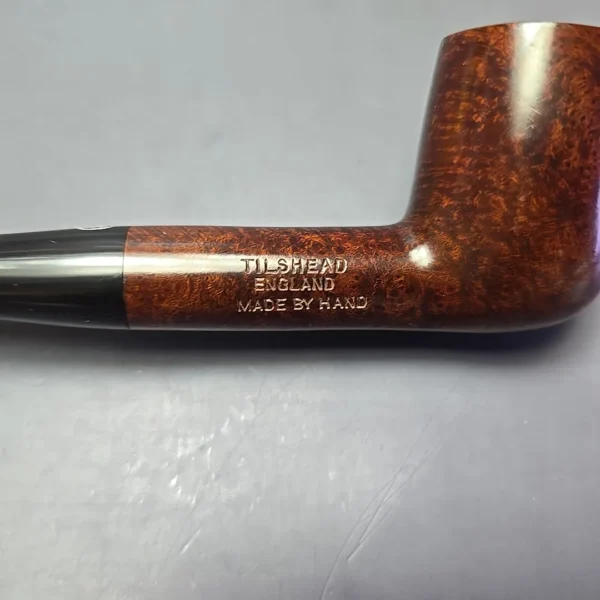 James Upshall A Grade Group 4 Smooth Billiard Estate Briar Pipe, Unsmoked - Image 11