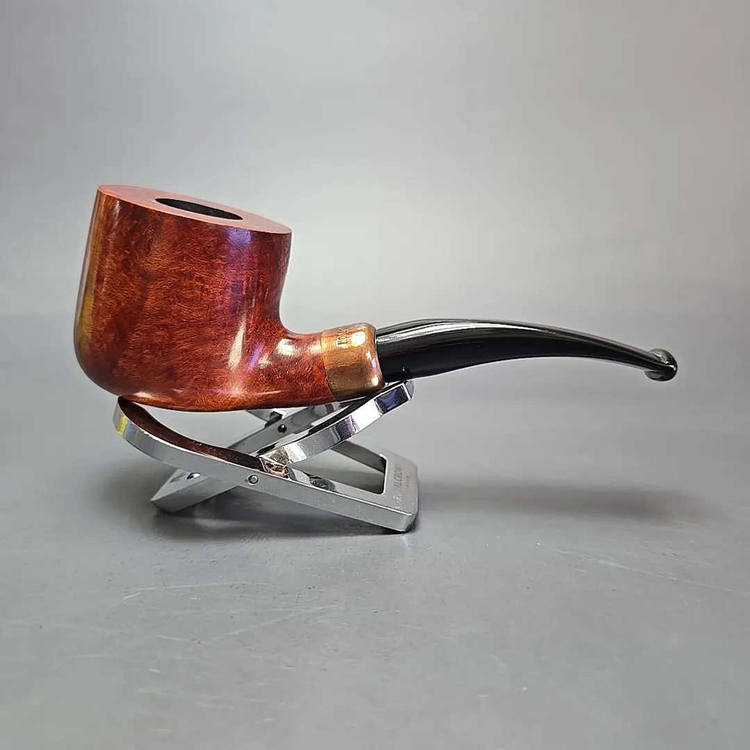 4th Generation (by Ascorti) Forza Fiano 1957 Smooth Pot Estate Briar Pipe, Unsmoked - Image 2