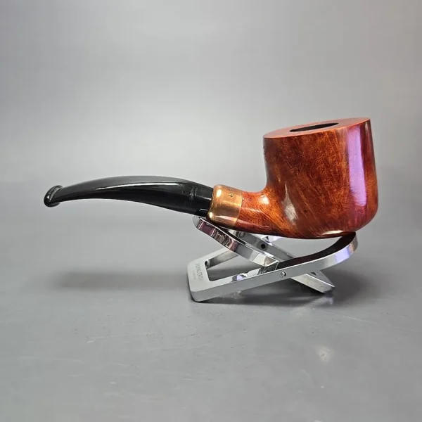 4th Generation (by Ascorti) Forza Fiano 1957 Smooth Pot Estate Briar Pipe, Unsmoked - Image 4