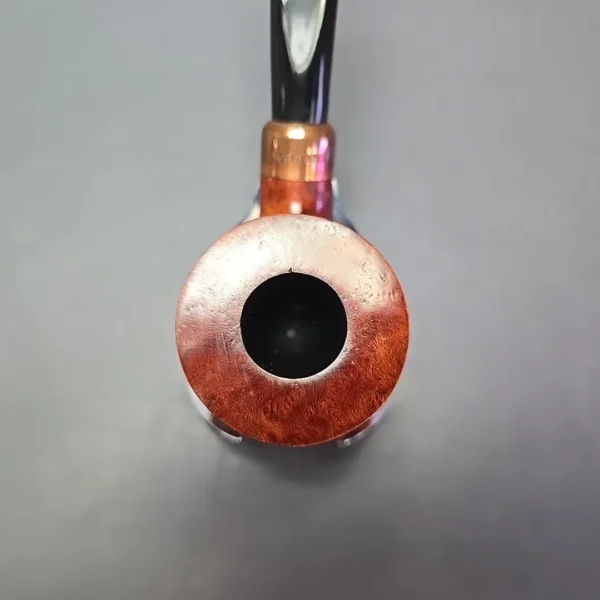 4th Generation (by Ascorti) Forza Fiano 1957 Smooth Pot Estate Briar Pipe, Unsmoked - Image 6