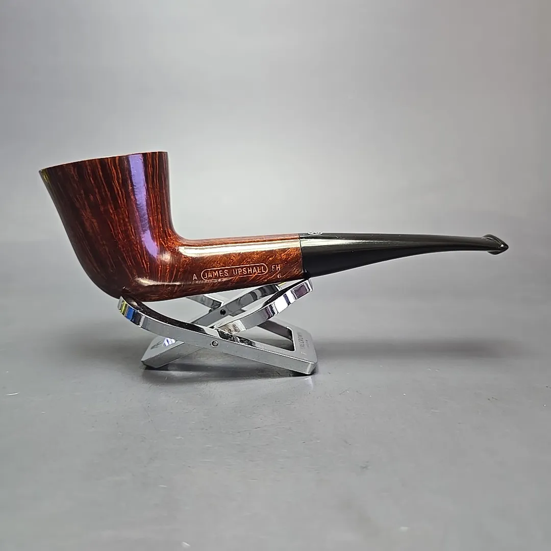 James Upshall A Grade Group 6 Smooth Zulu Estate Briar Pipe, Unsmoked - Image 2
