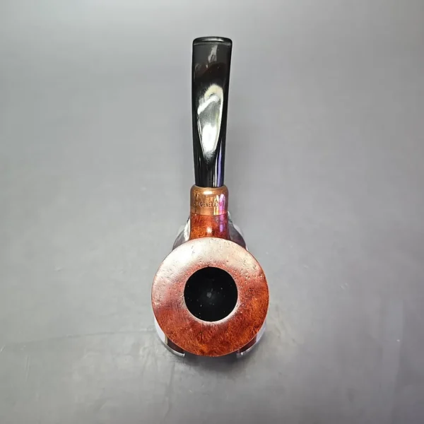 4th Generation (by Ascorti) Forza Fiano 1957 Smooth Pot Estate Briar Pipe, Unsmoked - Image 8